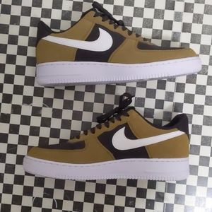 Nike Air Force 1 Low Golden Tan/White-Velvet Brown